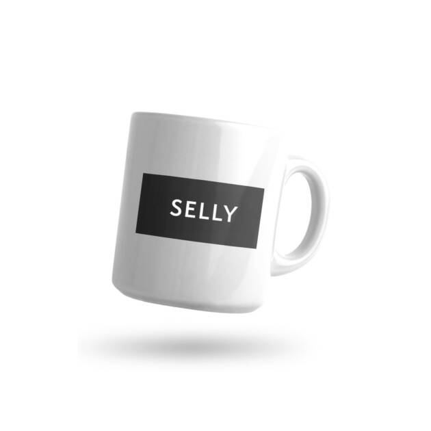 White Signature Mug